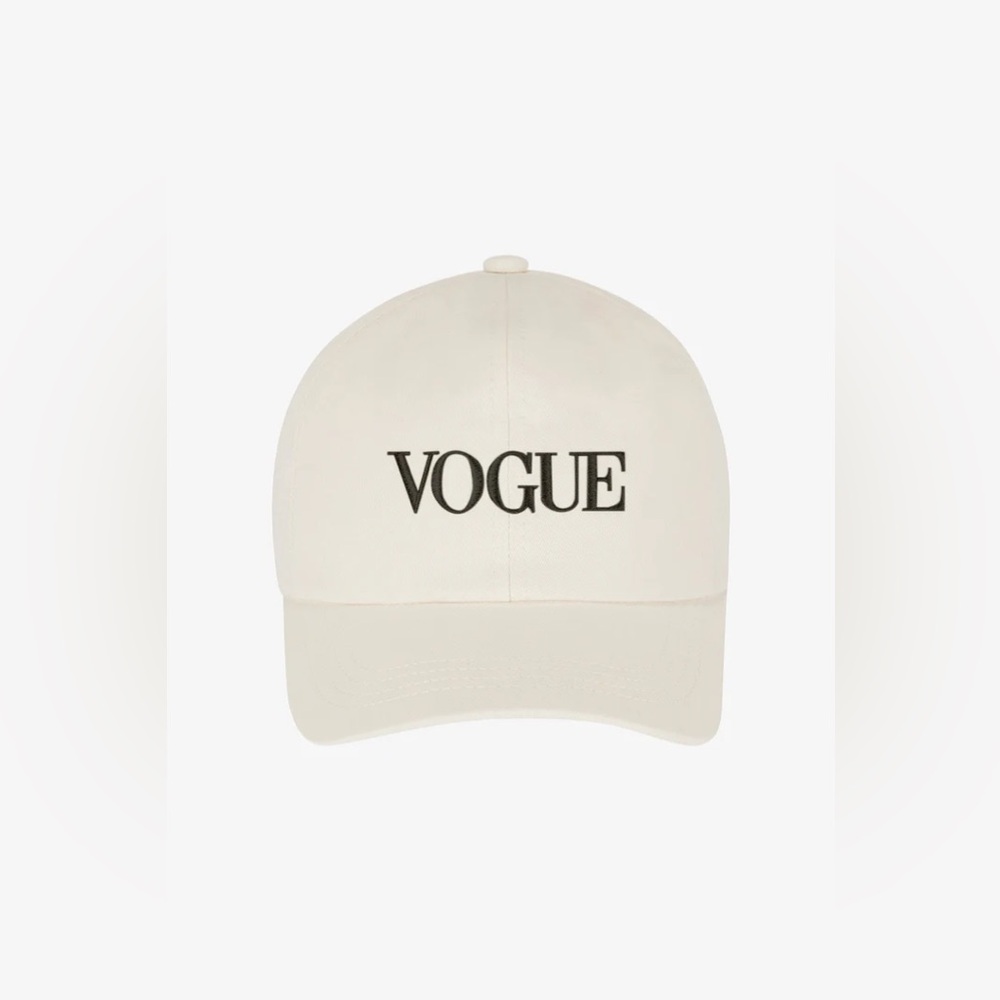 Limited Edition VOGUE Club Cap
Tan with Navy blue logo embroidery